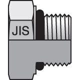 JIS Hose Adapter - Male BSPP O-ring Seal - Plug